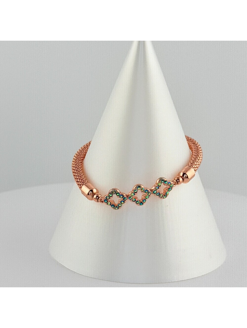 Bomb Party Single Stack Bracelet - on Rose Gold #21